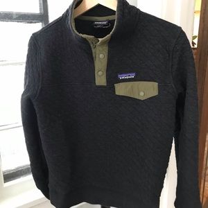 Patagonia snap quilted